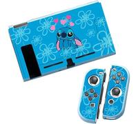 Case Compatible with Switch NS,Switch NS Case,Durable Silica Anti-Scratch Case Accessories,for Switch NS Console and Controller,Made of TPU Material (E)