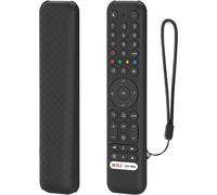 Case Compatible with TCL RC716 / TCL RC833, Anti-drop, Anti-Collision, Ultra-Thin and Lightweight Silicone Remote Control Protective Case, Black