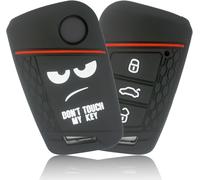 Case Compatible With Vw Passat B8 (Keyless-Go) 3 Buttons Skoda Silicone Protective Case Cover Don't Touch My Key
