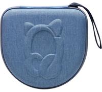 Case Cover for OHAANYY/Xunpuls/VuyKoo/QCXWCJWD/Usoun Children's Bluetooth Wireless Headphones Foldable Cat (Blue)