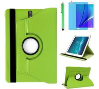 Case Cover For Samsung Galaxy Tab S3 9.7 Inches 2017 (Sm-T820 Sm-T825)-360 Degree Rotation Full Protection Kickstand Case Cover With Pen Screen Film (Green)