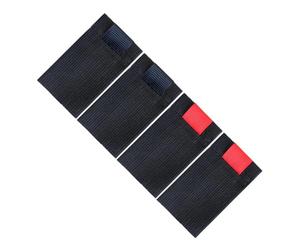Case de bobine de pêche, Protection des bobines de ceinture de bobine de pêche | Étui à canne à pour voyager 4x,Bande de courroie de protection en moulinet élastique, liens de plaquettes d'équip
