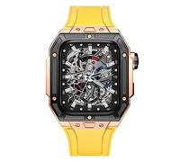 Case de montre de style dernier ， pour la bande 7 8 Kit de modification de luxe Ultra 45 mm pour 8 7 45 mm STRAPE DE RÉSBILLE FLUORINE avec outil