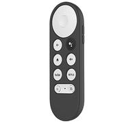 Case de Protection à Distance, Cas de Protection en Silicone Compatible avec Google Chromecast 2020 Voice Remote Controller Black