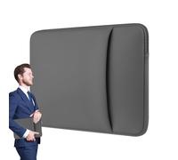 Case de protection des manches d'ordinateur portable - mousse 13,3x10x0,6 pouces | Couvercle à fermeture éclair rembourrée à doublure douce avec poche accessoire, entreprise, école - manche d'ordinate