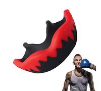 Case de protège-dents - Bouclier de gomme à double couleur pour boxe, MMA, hockey | Plan de protection des sports avec boîte de rangement pour basket-ball, crosse, arts martiaux, ajustement confortabl