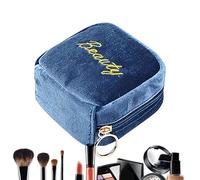 Case De Stockage À Lèvres - Boîte De Rangement des Organisateurs De Cosmétiques | Étui À Fermeture À Glissière Cosmétique Imperméable | Élégant Maquillage À Lèvres À Lèvres Cosmetic Accessoires