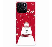Case de t¿¿l¿¿phone TPU pour l'honneur Play 60 Plus 5G / 200 Smart 5G / Play 9T / X7C 4G Festive Christmas Prote