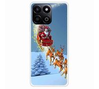Case de t¿¿l¿¿phone TPU pour l'honneur Play 60 Plus 5G / 200 Smart 5G / Play 9T / X7C 4G Festive Christmas Prote
