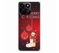 Case de t¿¿l¿¿phone TPU pour l'honneur Play 60 Plus 5G / 200 Smart 5G / Play 9T / X7C 4G Festive Christmas Prote