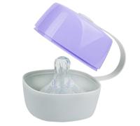 Case de tétine de bébé - boîte de rangement de la tétine portable, support de collation pour nourrissons | Organisateur d'accessoires compacts avec une boîte à peloton de manche pour les éléments esse