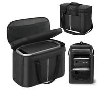 Case Fit for Ecoflow Delta 3 Max Plus/Delta 3 Max with Shoulder Strap & Handle Waterproof Power Station Carry Bag Shockproof for Outdoor Camping RV Trip Emergency Use