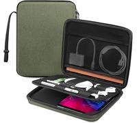 Case for 2025 11 Inch iPad A16/ Air M3, 2024 11 Inch iPad Pro M4/ Air M2, 11 Inch iPad Pro 2022-2018, 10.9 Inch iPad & iPad Air 5/4, Case with Accessory Organizer for 11 Inch Samsung Tab A9+