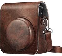 Case for Fujifilm Instax Mini 40 Instant Camera,Leather Travel Camera Case Cover Case Bag with Removable Shoulder Strap,.[J17]