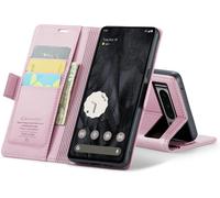 Case For Google Pixel 8 Pro Case Wallet Pu Leather Wallet Cover With Magnetic And Rfid Protection Anti-Theft Folio Cover Google Pixel 8 Pro Case, Gold