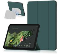Case for Google Pixel Tablet Protective Leather Case Ultra-Thin Wear-Resistant Drop Protective Cover for Google Pixel Tablet 2023 (Green)