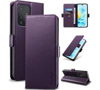 Case For Honor 200 Lite \ [Rfid Blocking] Luxury Pu Protective Case [Magnetic] [Card Slot] [Stand] Wallet Flip Case, [Purple]