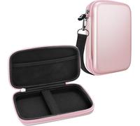 Case for HP Sprocket Plus Portable Printer-EVA Hard Protective Carrying Case with Inner Pocket/Removable Strap,Rose Gold