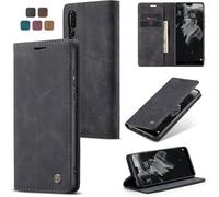 Case For Huawei P20 Pro Case, Premium Pu Leather Protective Flip Wallet Case Cover For Huawei P20 Pro Case, Black