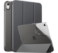 Case For Ipad (A16) 11th Gen 11 Inch 2025, Ipad 10th Gen 10.9 Inch 2022, Case With Soft Tpu Back Cover Flip With Semi-Transparent Stand Auto Wake/Sleep Protector, Space Gray