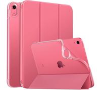 Case For Ipad (A16) 11th Generation 11 Inch 2025, Ipad 10th Gen 10.9 Inch 2022, Case With Soft Tpu Back Cover Flip Semi-Transparent Stand Auto Wake/Sleep, Watermelon Red