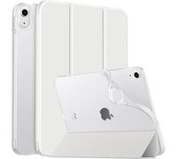 Case For Ipad (A16) 11th Generation 11 Inch 2025, Ipad 10th Gen 10.9 Inch 2022, Case With Soft Tpu Back Cover Flip With Semi-Transparent Stand Auto Wake/Sleep Protector, White