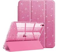 Case for iPad (A16) 11th Generation 11 Inch 2025, iPad 10th Generation 10.9 Inch 2022 - [Glitter Series] Glitter Case, Transparent Glossy Shockproof Cover, Pink
