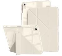Case for iPad Air 13 Inch M3/M2 (2025/2024) with Pen Holder, Lightweight Transparent Back Cover Case Sh COQUE POUR TABLETTE TACTILE