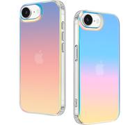 Case For Iphone 16e, Phone Matte Iridescent Fluorescent Translucent Case, Shockproof Quality Protective Case, Anti-Scratch, Anti-Fingerprint Cover