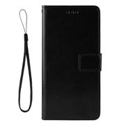 Case For Ipod Touch 7/6 Wallet Magnetic Card Holder Flip Cover - Noir