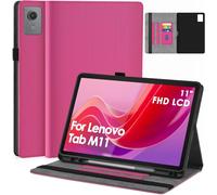 Case for Lenovo Tab M11 (11 Inch) 2024 TB330FU/331FC Tablet with Pen Holder,Slim and Hard Protective Cover Case in Soft TPU Leather,Multi-Angle Viewing.[A3]