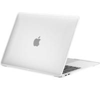 Case for MacBook Air 13.3 Inch M1 2020-2018 A2337 A2179 A1932 with Retina Macair 13, Anti-Break TPU Frame, Protective Cover, Hard Case - (White Edge) Transparent Matte