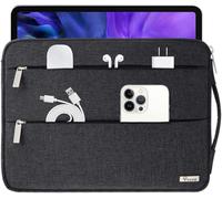 Case for Macbook Air Pro M1 M2 11 13 Inch Laptop Bag 11.6 12.9 13.3 Inch Laptop Bag Women Men Waterproof Compatible with HP Lenovo Acer ASUS Dell Microsoft Black