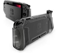 Case for Nintendo Switch [Blade Series] Ergonomic Dockable Protection TPU Handle NS Case Compatible with Nintendo Switch Console & Joycon Controllers (Black Frosted)