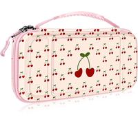 Case for Nintendo Switch OLED 2021 and Switch 2017-Shockproof EVA Carrying Case Travel Case with 10 Game Card Slots.[K24]