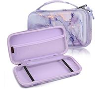 Case For Nintendo Switch/Switch Oled Model-Eva Carrying Case With Zippered Storage Bag,Anti-Shock Protective Shell With 10 Game Card Slots.[B11]