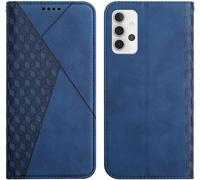 Case For Samsung Galaxy A32 4g, Premium Flip Case Cover Protective Flip Case Magnetic Wallet Phone Cover [Card Holder] Shockproof Kickstand Cover (Blue)