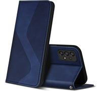 Case For Samsung Galaxy A33 5g, Premium Protective Leather Case Cover With [Card Slots] [Magnetic], Flip Folio Wallet For Samsung Galaxy A33 5g (Blue)