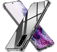 Case For Samsung Galaxy S20 4g / Samsung Galaxy S20 5g, Ultra Transparent Shockproof Silicone Protective Case With Reinforced Corners Clear Thin Soft Tpu Bumper Cover