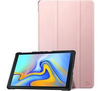 Case for Samsung Galaxy Tab A 10.5 Inch 2018 SM-T590/T595 ¿ Ultra-Thin Protective Tablet Case Cover with Auto Sleep/Wake Function, Rose Gold
