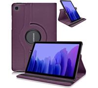 Case for Samsung Galaxy Tab A7 10.4 2020 (SM-T500/T505/T507) Ultra Thin 360 Rotating Stand Protective Leather Case Tablet A7 10.4 Inch Book Cover, Purple