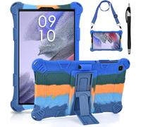 Case For Samsung Galaxy Tab A7 Lite 8.7 Inch 2021 Sm-T227/T225/T220 With Pencil Holder Protective Silicone Cover For A7 Lite, Case Pouch With Stylus Pen Shoulder Strap For Tablet A7 Lite