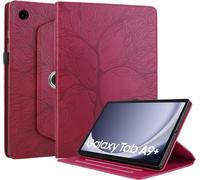 Case For Samsung Galaxy Tab A9+ 11 Inch 2023 Sm-X210/X215/X216 360 Degree Rotating Stand Pu Leather Protective Wallet Case Tablet Case Galaxy Tab A9+ 11 Inch Red