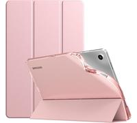 Case For Samsung Galaxy Tab A9+/A9 Plus 11 Inch 2023 Sm-X210/X216/X218, Translucent Tpu Back Protective Cover For Galaxy Tab A9+, Auto Wake/Sleep, Rose Gold