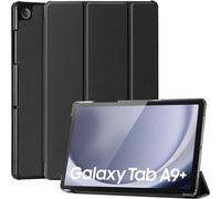 Case For Samsung Galaxy Tab A9 Plus/A9+ 2023 (Sm-X210/X215/X216/X218) 11 Inch, Tri-Fold Pu Leather Case With Auto Sleep/Wake Function (Black)