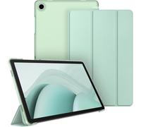 Case for Samsung Galaxy Tab A9 Plus (Tab A9+) 11 inch 2023 (SM-X210/X216/X218), Transparent Frosted Case Cover Slim and Light, Light Green