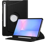 Case For Samsung Galaxy Tab S10 Fe 10.9 Inch 2025/Tab S9 Fe 10.9 Inch/S9 11 2023 - [Pen Storage] 360 Degree Rotating Case Cover Case, Black