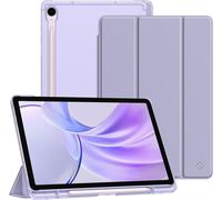 Case For Samsung Galaxy Tab S10 Fe 10.9 Inch 2025/Tab S9 Fe 10.9""/S9 11 2023 - [Pen Storage] Translucent Frosted Hard Back Cover, Slim Lightweight Case, Lilac