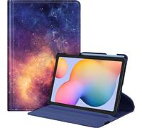 Case For Samsung Galaxy Tab S6 Lite 2024/2022/2020 10.4 Inch - 360 Degree Rotating Case With Pen Storage, Rotating Auto Sleep/Wake Cover, Galaxy
