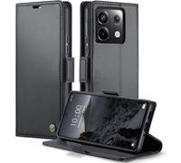 Case For Samsung Galaxy Z Fold 6 Pu Leather Wallet Case Cover With Magnetic And Rfid Protection Anti-Theft Protection Folio Cover Samsung Galaxy Z Fold 6 Case, Black